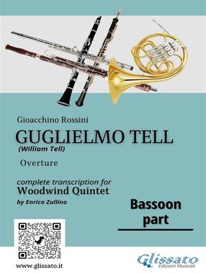 cover image of Bassoon part of "Guglielmo Tell" for Woodwind Quintet